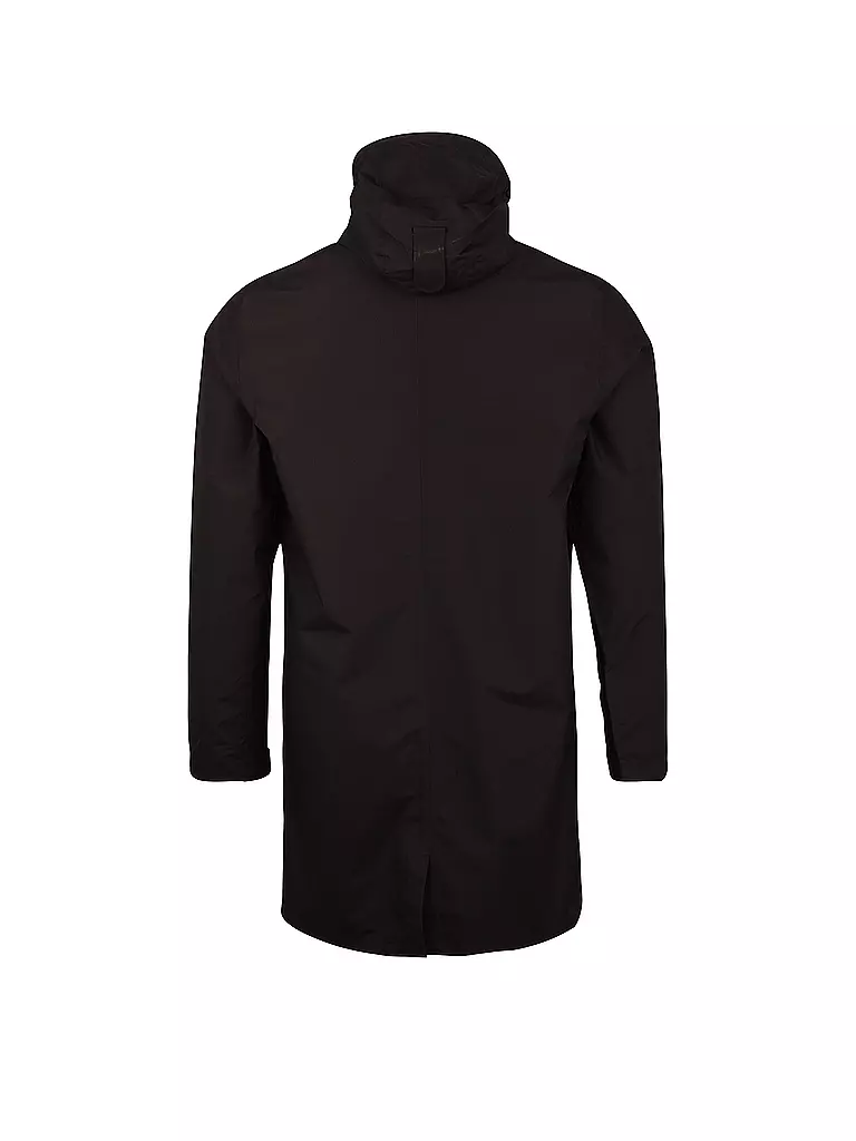 PRO-X ELEMENTS | Trench de gabardina corta para hombre | Negro