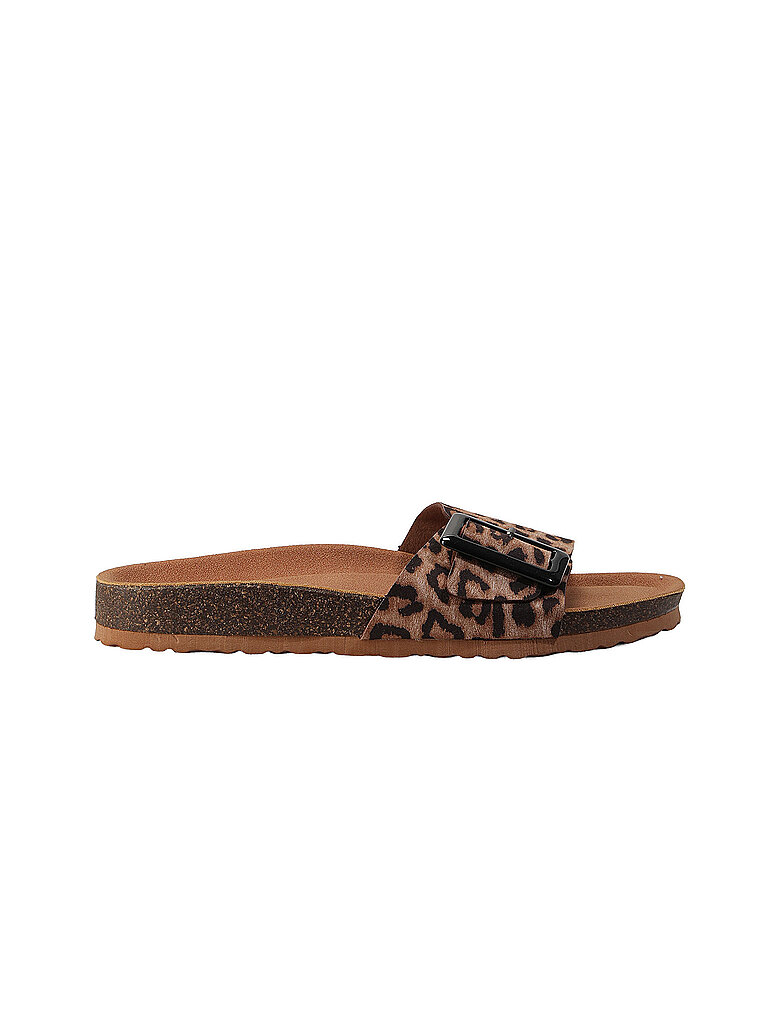 Zapatillas de baño para mujer PRTKaisa Leopard camel 40