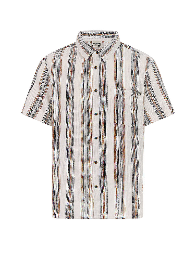 Camisa de playa para hombre PRTFonet crema S