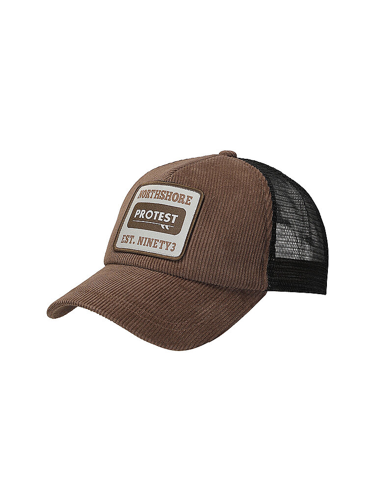 Gorra PRTSlogan Cord Trucker para hombre marrón 55