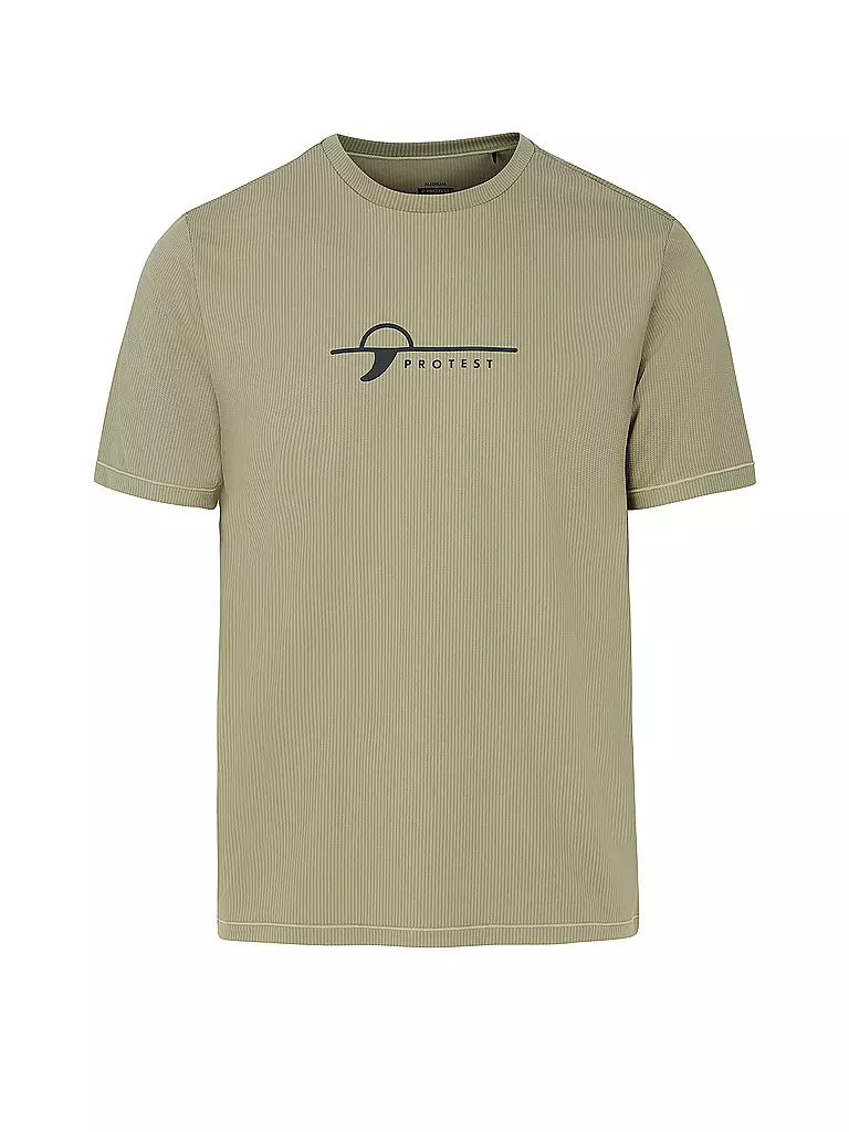PROTEST | Camiseta de licra de surf PRTCore para hombre | Oliva
