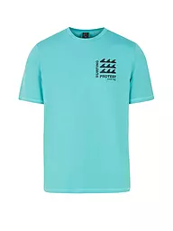 PROTEST | Camiseta de licra para hombre PRTDeer Surf | Turquesa