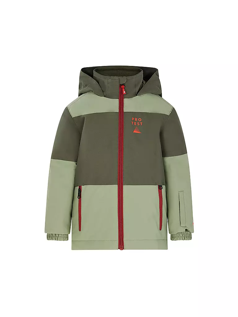 PROTEST | Chaqueta de esquí para bebé PRTPATRICE TD | Verde claro