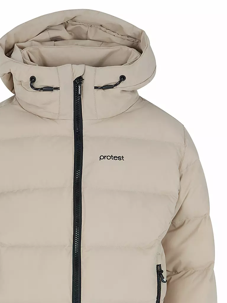 PROTEST | Chaqueta de esquí para niña PRTELINY JR Puffer | Beige