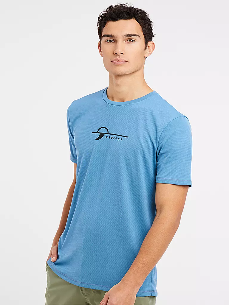 PROTEST | Herren T-Shirt PRTLEGUNDI  | Azul claro