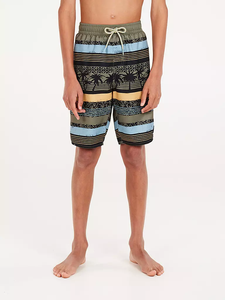 PROTEST | Jungen Badeshort PRTFRISBY JR  | Oliva