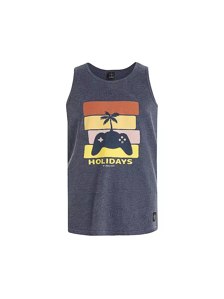 PROTEST | Jungen Beachtank Prttoto jr | Azul oscuro