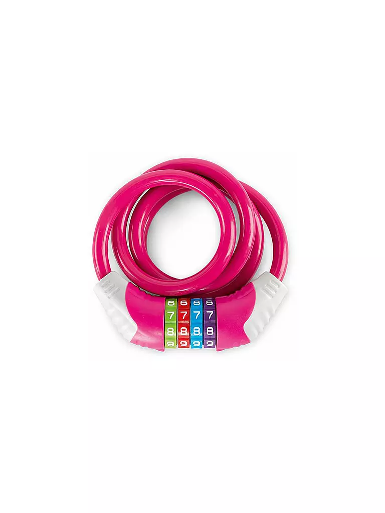 PUKY | Candado para bicicleta infantil | Fucsia