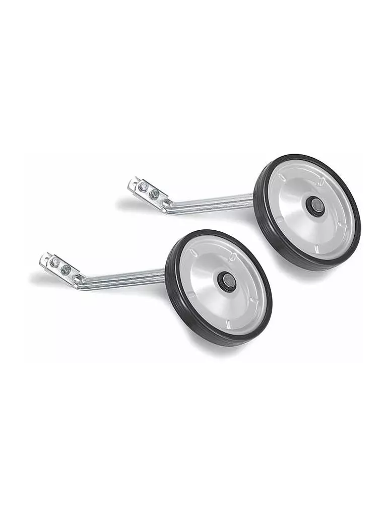 PUKY | Ruedas de apoyo para bicicleta de aluminio de 16"-18" | Gris