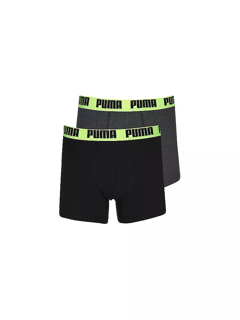 PUMA |  Herren Boxershort Everyday Basic 2er Pkg.  | Gris