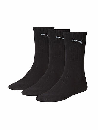 PUMA | Calcetines deportivos Crew, paquete de 3