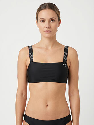 PUMA | Top de bikini bandeau para mujer