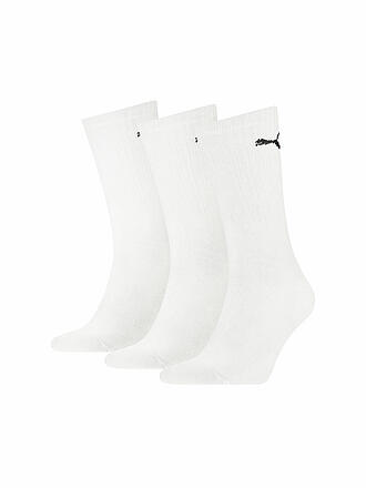 PUMA | Calcetines deportivos Crew, paquete de 3