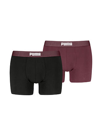 PUMA | Boxershorts para hombre con cinturilla de malla, paquete de 2