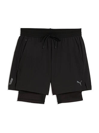 PUMA | Pantalones cortos de fitness PWRMODE Dryelite 2in1 para hombre