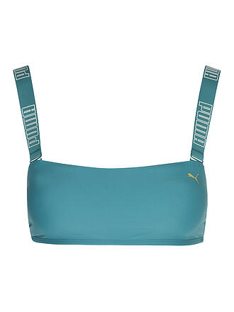PUMA | Top de bikini bandeau para mujer