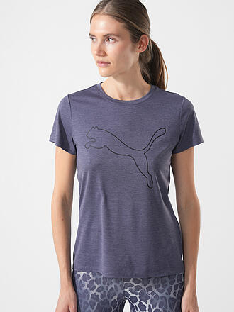 PUMA | Camiseta de fitness para mujer Essential Heather Logo