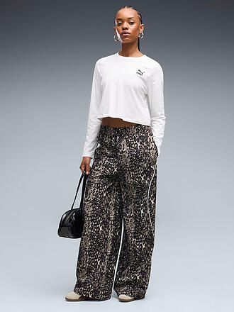PUMA | Pantalones de chándal para mujer Animal AOP Wide Leg