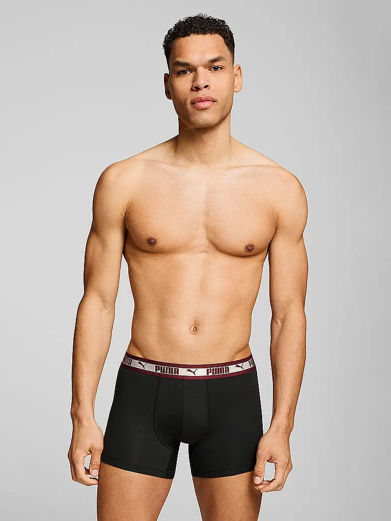 PUMA | Bóxer para hombre Chromatic Waistband, paquete de 2 |