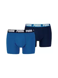 PUMA | Bóxer para hombre Everyday Basic, paquete de 2 | Azul