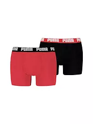 PUMA | Bóxer para hombre Everyday Basic, paquete de 2 | Rojo