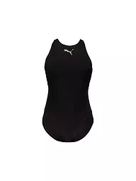 PUMA | Bañador Racerback para mujer | Negro
