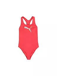 PUMA | Bañador Racerback para niña | Fucsia
