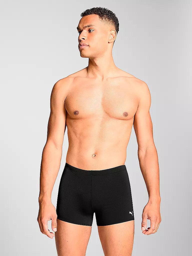 PUMA | Bañador tipo bóxer clásico para hombre | Negro