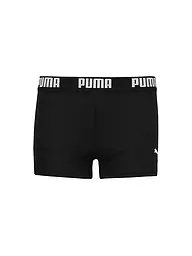 PUMA | Bañador tipo bóxer con logo para niño | Negro
