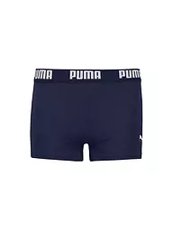 PUMA | Bañador tipo bóxer con logo para niño | Azul oscuro