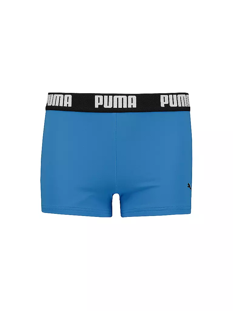 PUMA | Bañador tipo bóxer con logo para niño | Azul