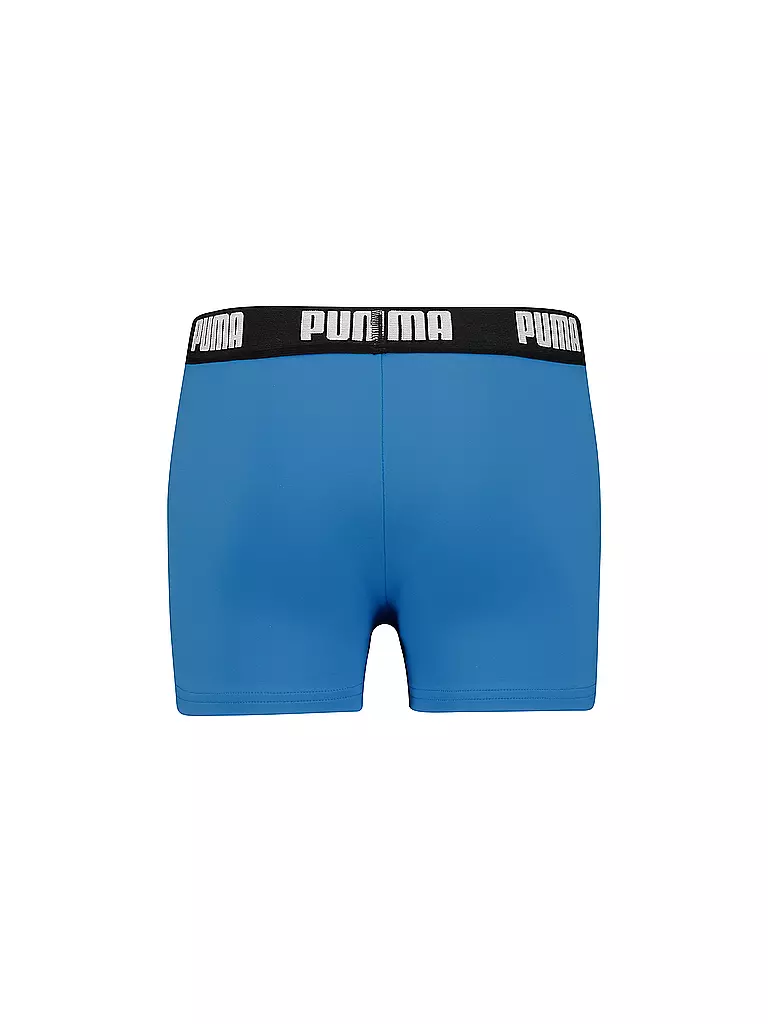 PUMA | Bañador tipo bóxer con logo para niño | Azul