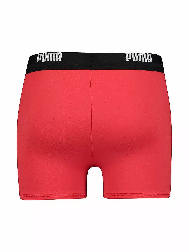 PUMA | Bañador tipo bóxer para hombre | Rojo