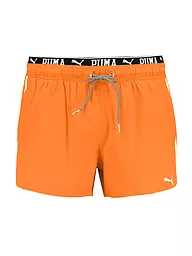 PUMA | Bañador Track para hombre | Naranja