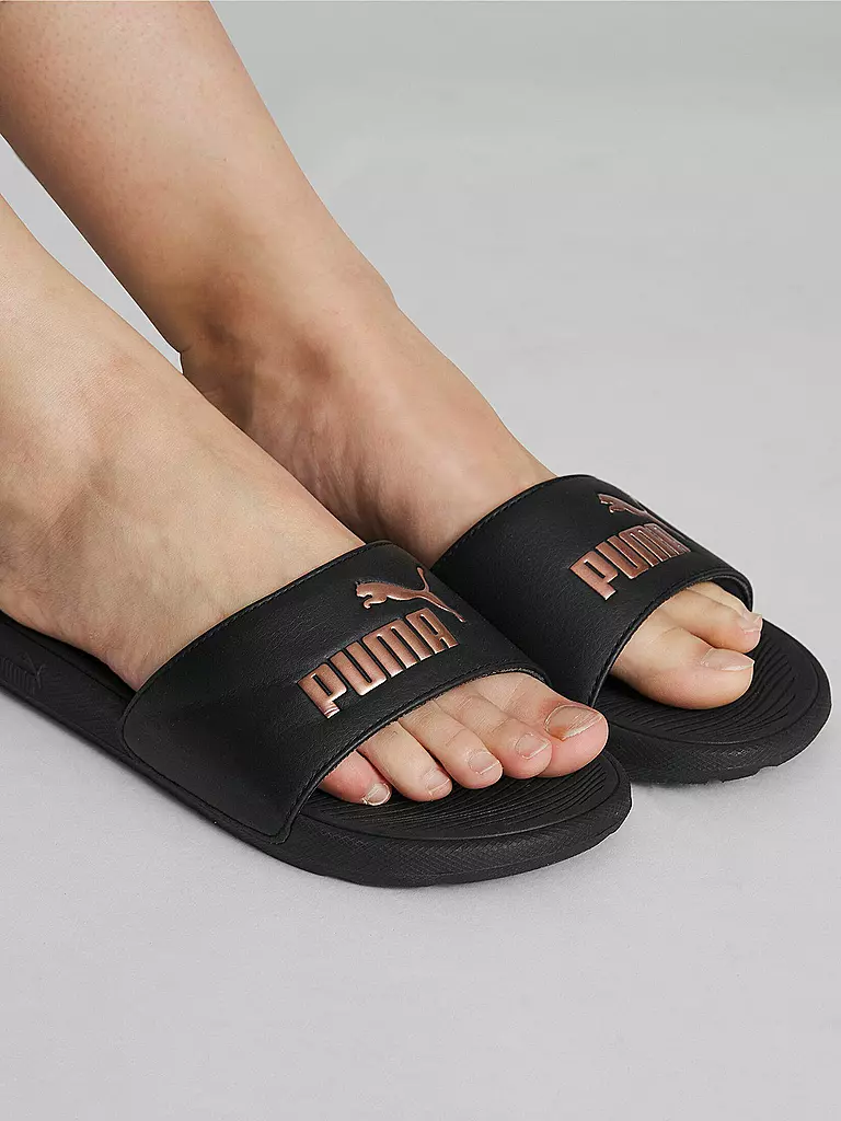 PUMA | Badepantoffeln Cool Cat 2.0 para mujer | Negro