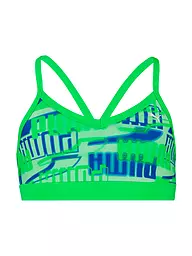 PUMA | Bikini estampado para niña | Verde