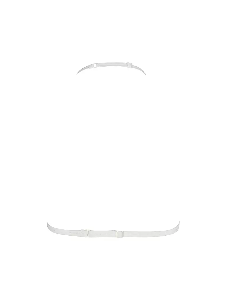 PUMA | Bikinioberteil Triangle con estampado para mujer | Naranja