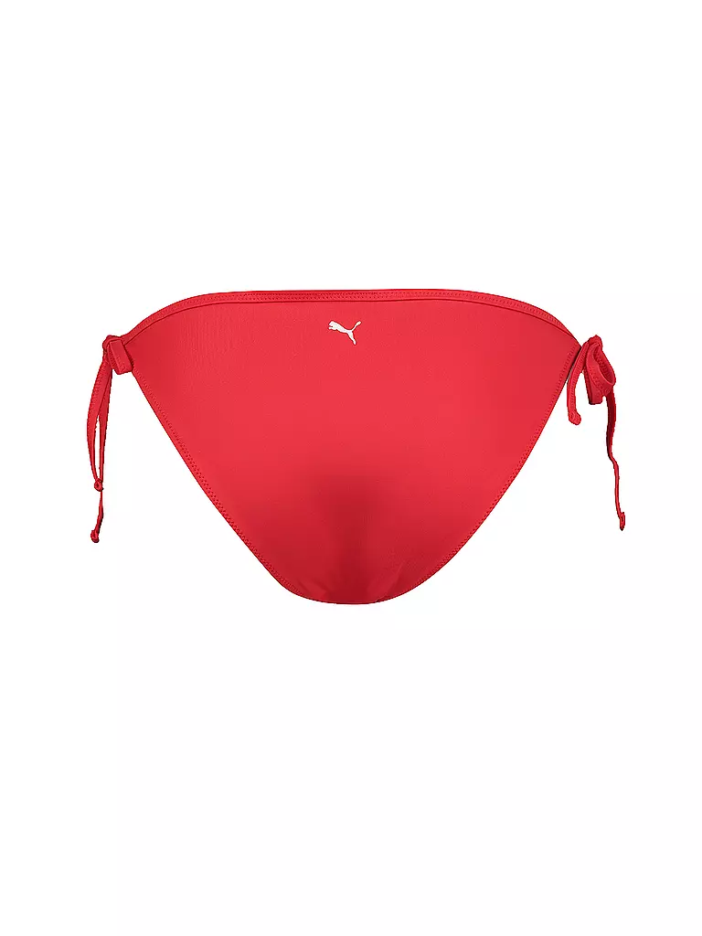 PUMA | Braga de bikini para mujer con lazada lateral | Rojo