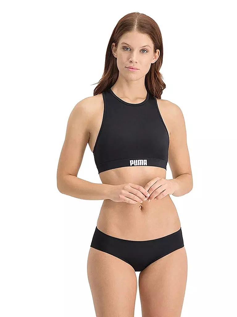 PUMA | Braga de bikini para mujer | Negro