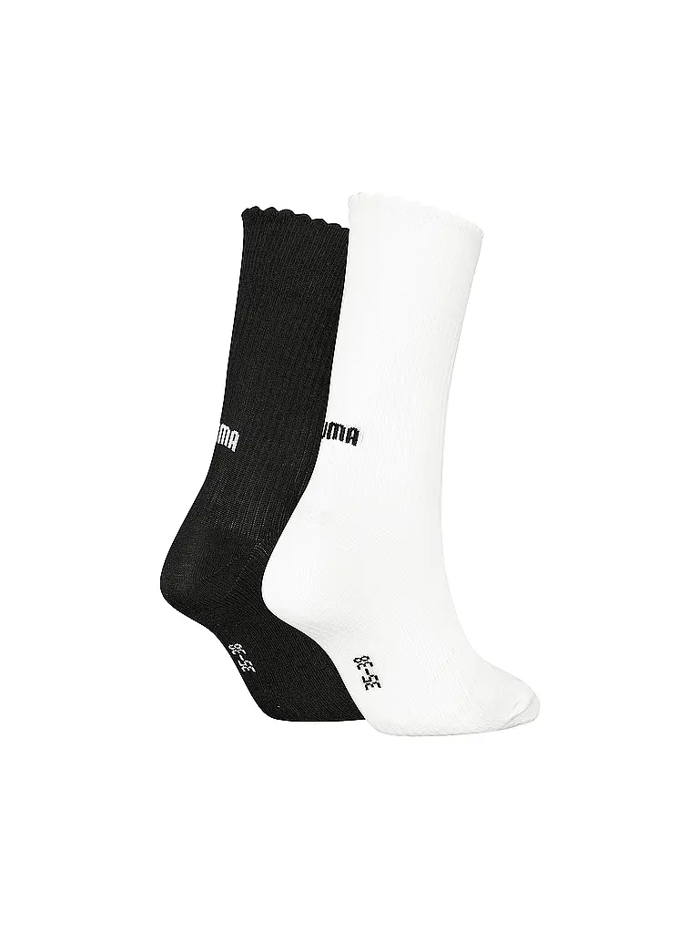 PUMA | Calcetines de ocio para mujer Scallop Edge, paquete de 2 |