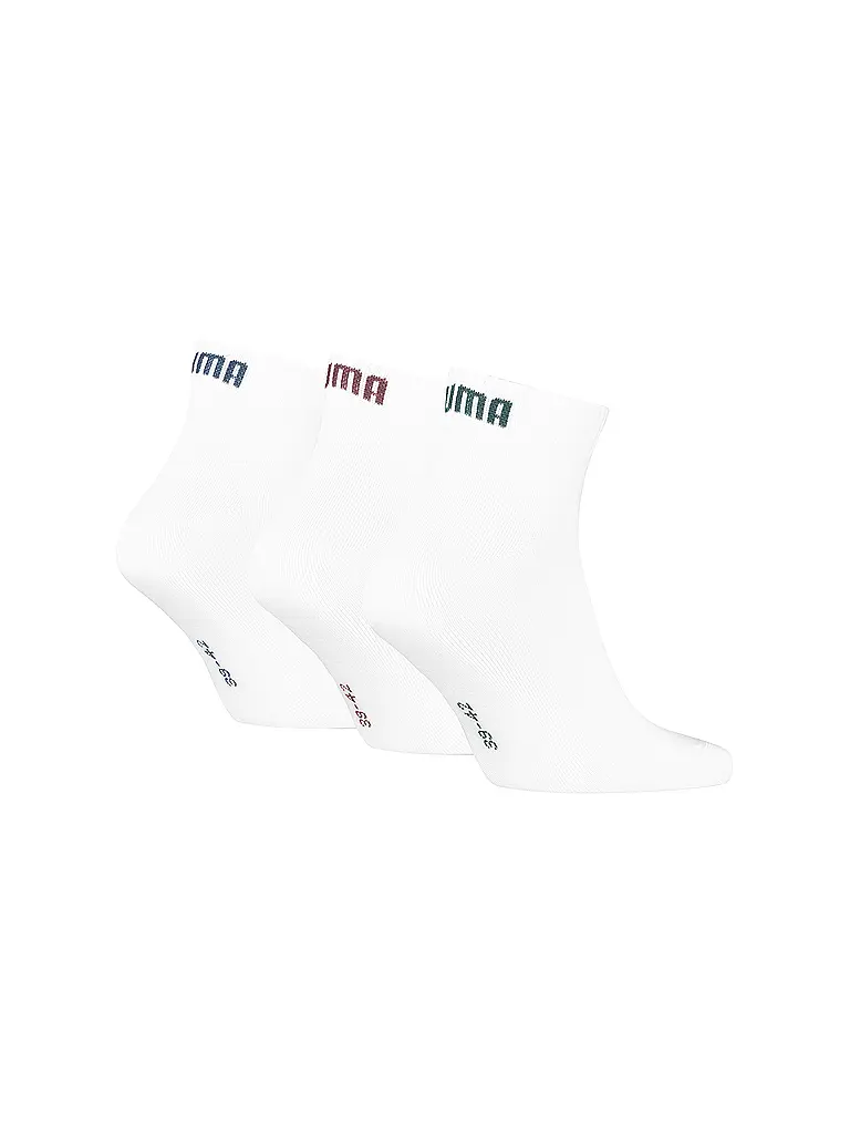 PUMA | Calcetines de tiempo libre Quarter Plain, paquete de 3 |