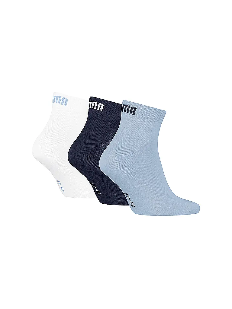 PUMA | Calcetines de tiempo libre Quarter Plain, paquete de 3 |