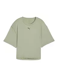 PUMA | Camiseta de fitness Cloudspun para mujer | Verde claro