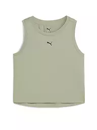 PUMA | Camiseta de fitness CLOUDSPUN para mujer | Verde claro
