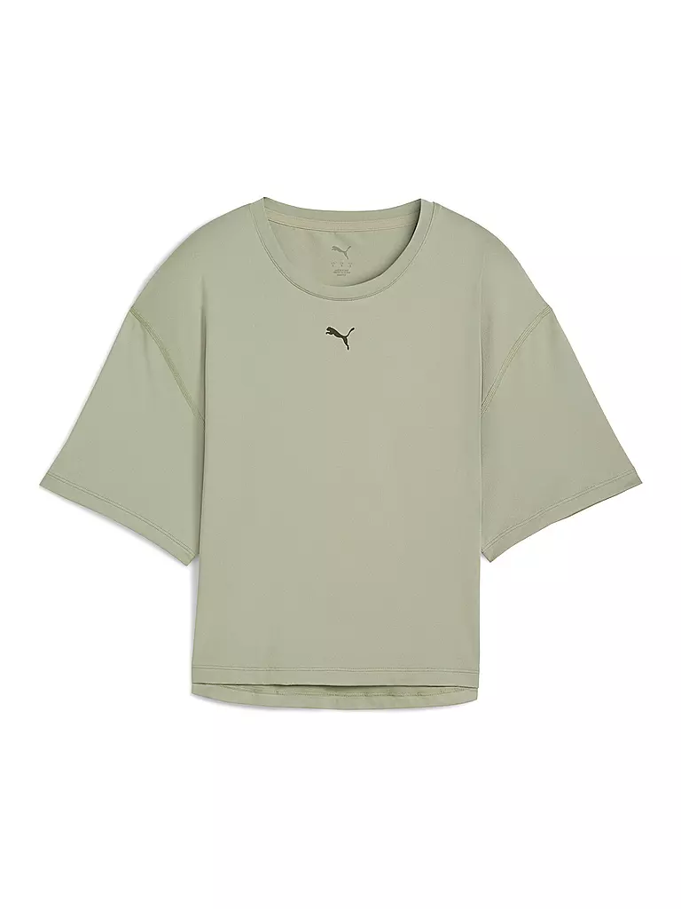 PUMA | Camiseta de fitness Cloudspun para mujer | Verde claro