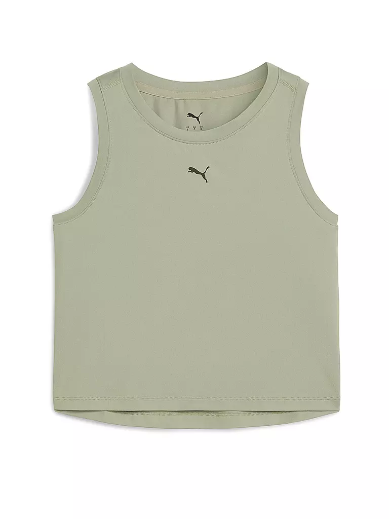 PUMA | Camiseta de fitness CLOUDSPUN para mujer | Verde claro