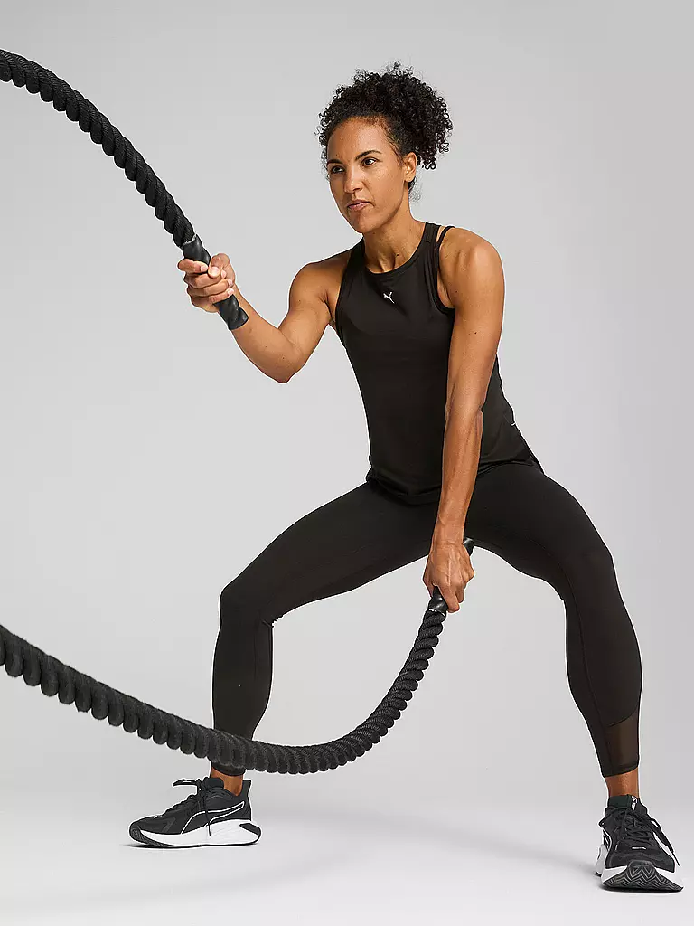 PUMA | Camiseta de fitness Cloudspun para mujer | Negro