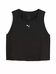 PUMA | Camiseta de fitness corta Cloudspun para mujer | Negro