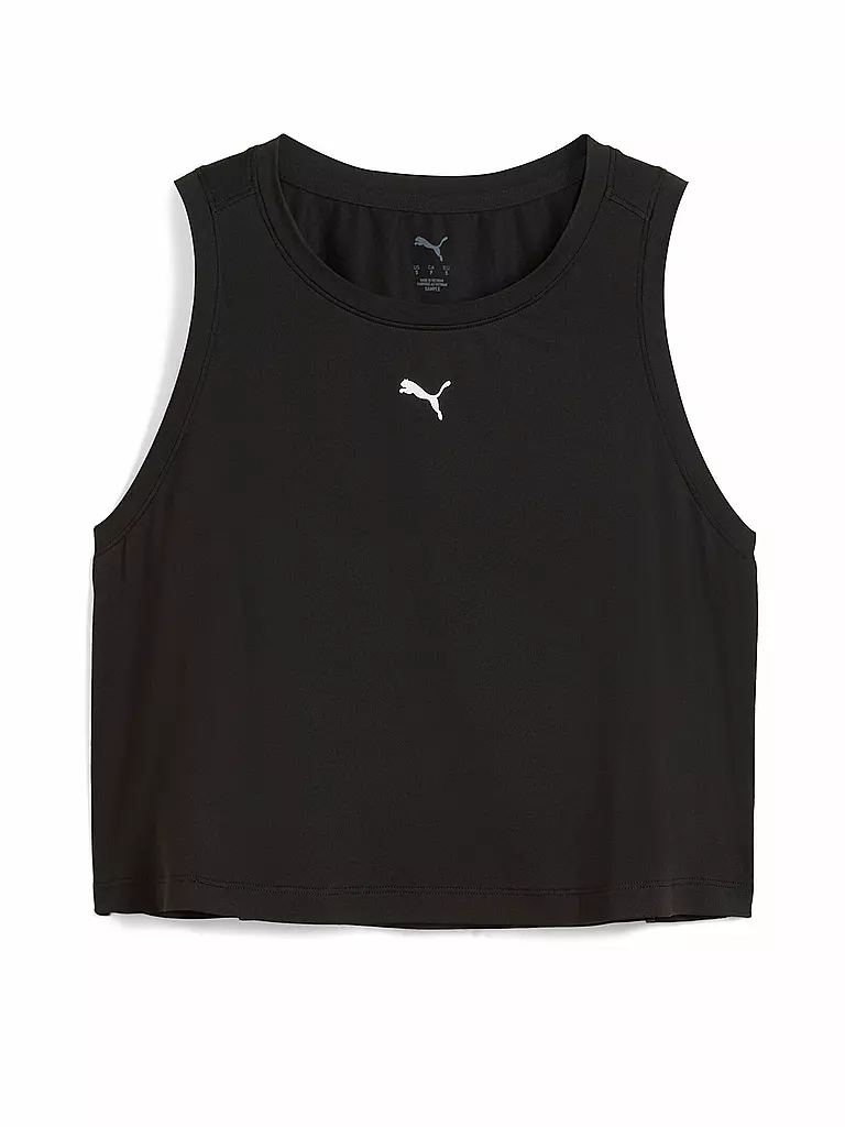 PUMA | Camiseta de fitness corta Cloudspun para mujer | Negro