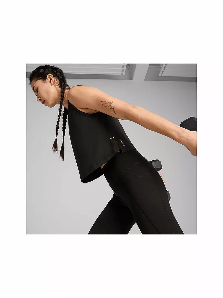 PUMA | Camiseta de fitness corta Cloudspun para mujer |